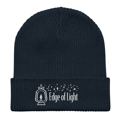 Edge of Light Organic Cotton Ribbed Beanie